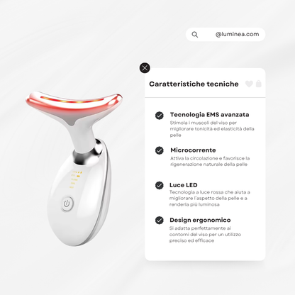 Luminéa ScultLift™ | Dispositivo lifting viso LED rassodante