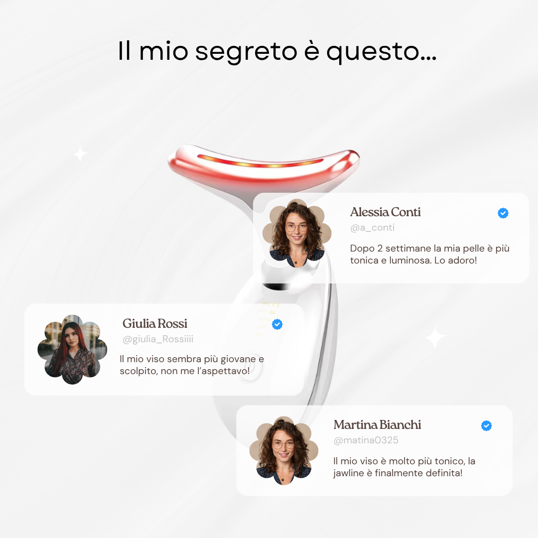 Luminéa ScultLift™ | Dispositivo lifting viso LED rassodante